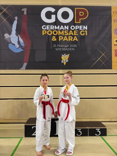Aurora Wilke (l.) und Lidiya Postnikova.  | Foto: Anastasia Wilke