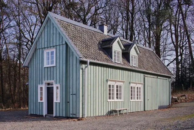 Das neue Haus aus Radevormwald Heide auf dem Gelände des LVR-Freilichtmuseums Lindlar. | Foto: Robert Mehl, LVR