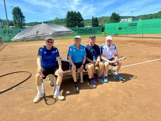 v.l.: Volker Schumacher, Alfred Schürmann, Klaus Jäkel, Günter Bönisch | Foto: ASC Loope