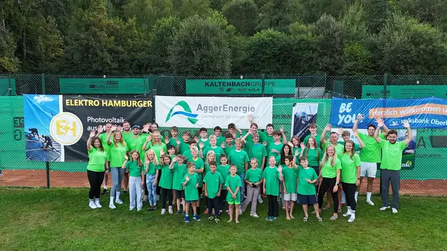 Rund 40 Kinder und Jugendliche sowie 13 Betreuer nahmen am 23. Tenniscamp des TC Wiehltal teil. | Foto: TC Wiehltal