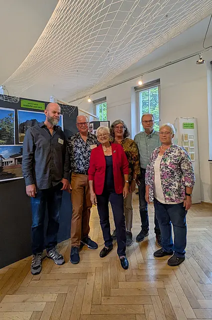 Das Team, das die Ausstellung konzipiert hat. | Foto: fes