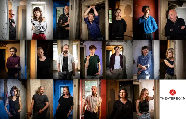 Das Schauspielensemble des Theater Bonn wendet sich gegen die Prüfung einer möglichen Schließung der Schauspielsparte. | Foto: Collage: Theater Bonn