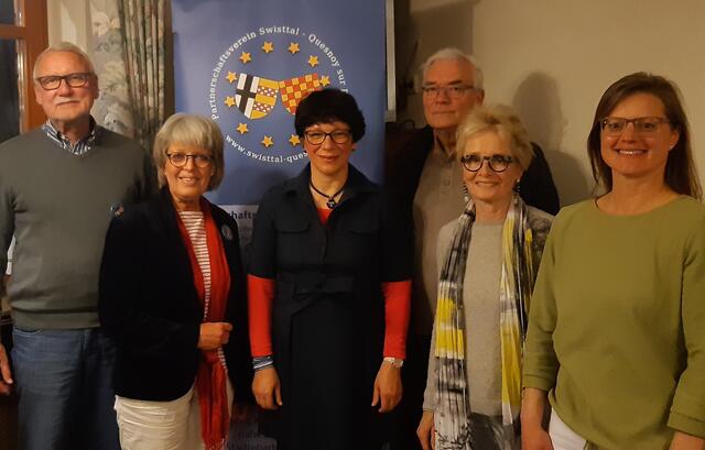 Der Vorstand des Partnerschaftsvereins freut sich bereits auf die anstehende Fahrt nach Frankreich: J. Schnabel, M. Wolf-Umhauer, S. Duhr, H. Fiedler, M. Neumann und T. Jasper. (v.l.n.r.)