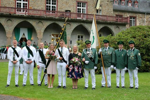 Die neuen Majestäten der St. Sebastianus-Schützenbruderschaft Gimborn.                                                                                     | Foto: Verein