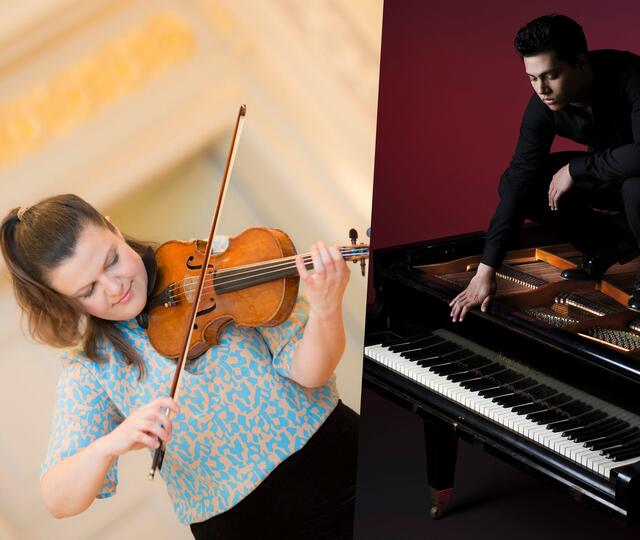 Malwina Sosnowski und Benyamin Nuss sorgen am 6. November für ein hochkarätiges Klassikkonzert. | Foto: Kulturkreis Erftstadt e.V.