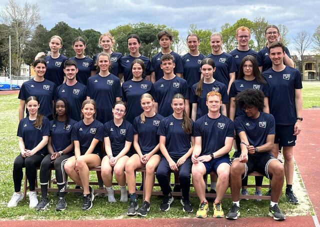 Sportlich auch in Italien: TLG-Jugendliche im Trainingslager in Pesaro. | Foto: TLG