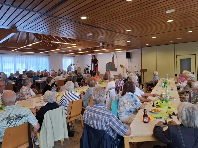 Bestens „gefüllt“ war das Pfarrzentrum bei Seniorentag.  | Foto: Seniorenclub