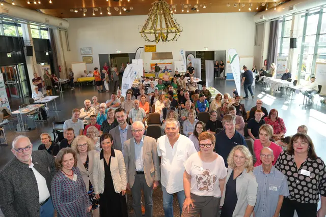 Der Infotag zum Wohnen mit Unterstützen war sehr gut besucht. | Foto: Stadt Erftstadt