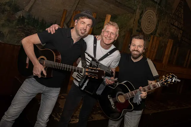 Lossjonn: Christoph Rüßmann, Markus Remmel, Stefan Frösler(v.l.).  | Foto: Marcel Fuderholz