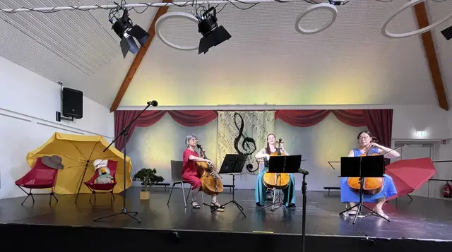 Mit dem Abschlusskonzert des Cellotrios Varaon gingen die 19. Wachtberger Kulturwochen mit einem letzten Höhepunkt zu Ende. | Foto: Rüdiger