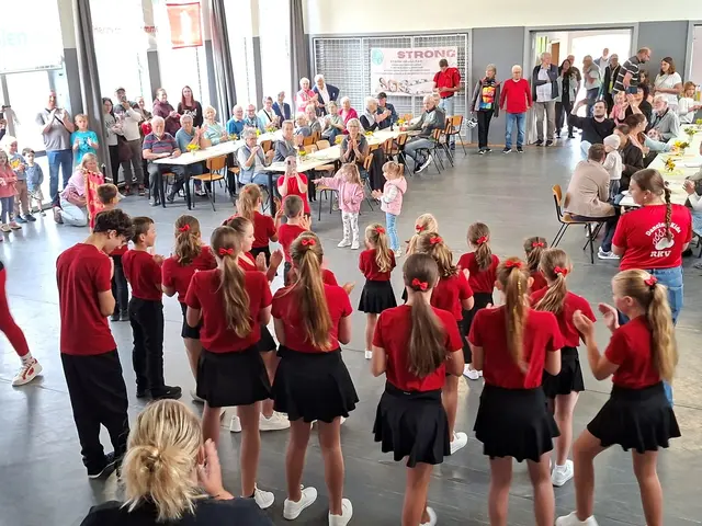 Die Dancing Kids vom KV Ründeroth erhielten viel Beifall für ihre Tanzvorführung. | Foto: M. Nedell/TV Kotthausen