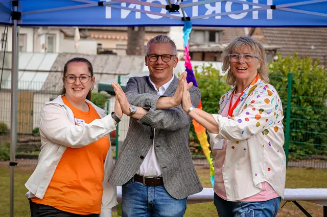 Beim Jubiläum des Jugendzentrums Horizont feierten die Beteiligten gemeinsam 25 Jahre Jugendarbeit in Lindlar. | Foto: Jugendzentrum Horizont Lindlar