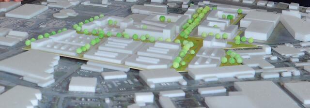 Zukunftsweisendes Vorzeigeprojekt oder eine fatale Entwicklung für die Frechener Infrastruktur? Die Meinungen zu dem geplanten Gewerbemischgebiet „Rhenania-Quartier“ zwischen Kölner Straße und Bonnstraße gehen weit auseinander.  | Foto: Lars Kindermann
