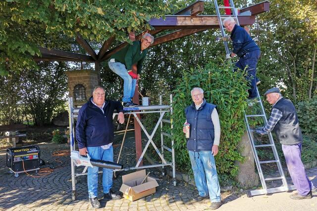Hoch hinaus ging es für die VVR-ler am Antoniuskreuz. | Foto: VVR