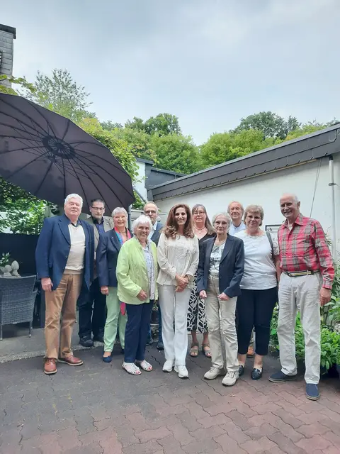 Das 25-Jährige wurde im gemütlichen Rahmen gefeiert.  | Foto: donum vitae