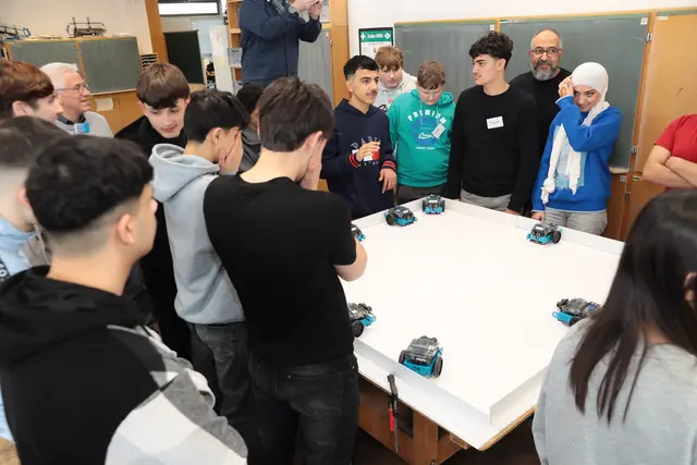 Der Robotic-Workshop an der August-Macke-Schule. | Foto: we