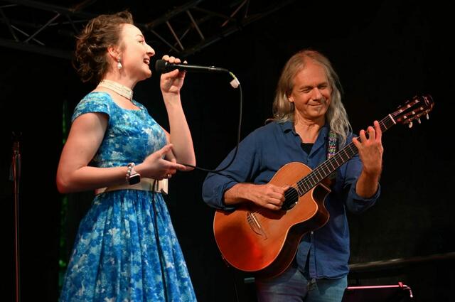 Brazil Jazz und Latin Grooves:  Astatine und Uwe kommen in den Gemeinschaftsgarten nach Vilich-Müldorf.  | Foto: Privat