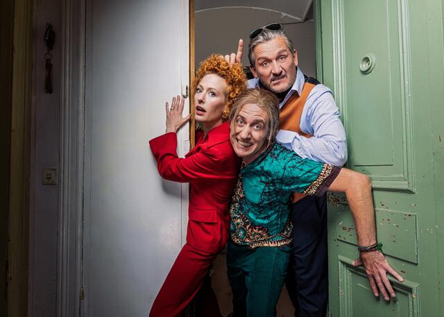 Deutschland sucht den Supermieter: (v.l.) Nancy Spiller, Boris Leibold und Rüdiger Rudolph.  | Foto: Chris Gonz