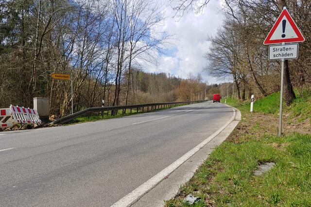Eine komplette Fahrbahnsanierung erfährt der Abschnitt der L 350 zwischen Großfischbach und Wiehl.  | Foto: Stadt Wiehl