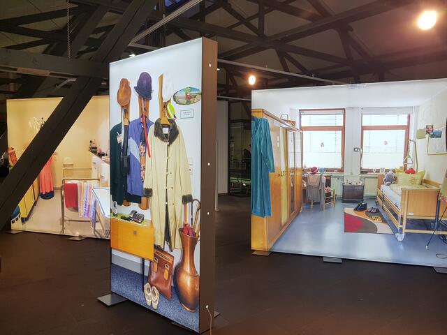 Die mobile Musterwohnung der AOK Rheinland. | Foto: AOK