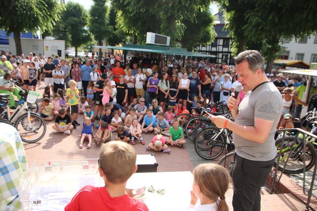 Abschluss auf dem Markt in Flamersheim. | Foto: Stadt Euskirchen