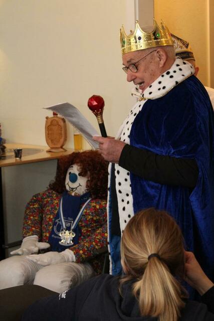 Der Nubbel wurde vom König getauft.  | Foto: Markus Heitmann/ privat