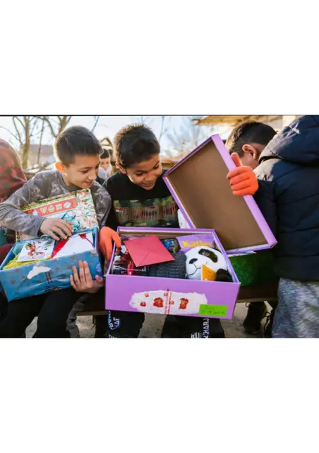Foto: Weihnachten im Schuhkarton
