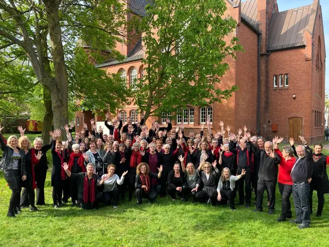 Der SisterActChoir Waldbröl während seiner Chorreise auf Borkum | Foto: Petra Döhl-Becher