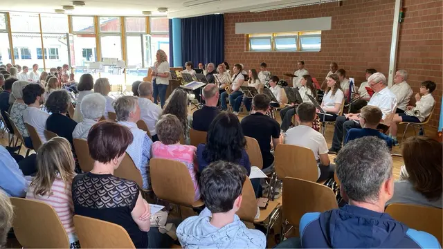 Sehr gut besucht war das Musikschulfet in der Rotunde.  | Foto: Musikschule
