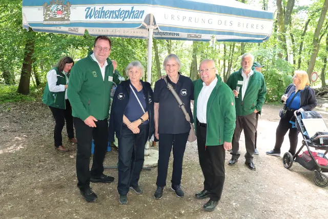 Petrus hatte zur Jubiläumsfeier bestes Wetter geliefert.  | Foto: we