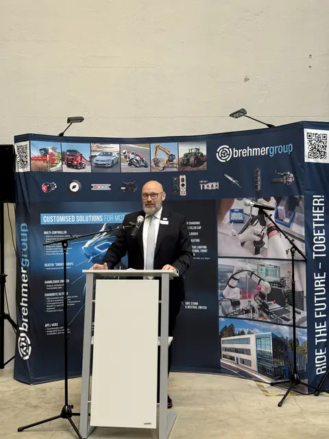 Begrüßung durch Bürgermeister Thomas Hellbusch | Foto: Gemeinde Nümbrecht