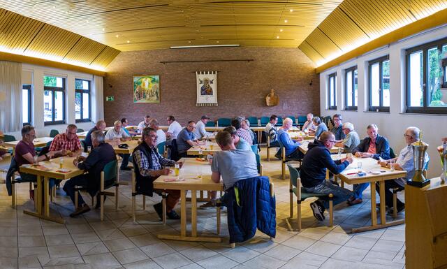 Gut besucht war der letzte Preisskat im Frühjahr 2022.  | Foto: Grommes