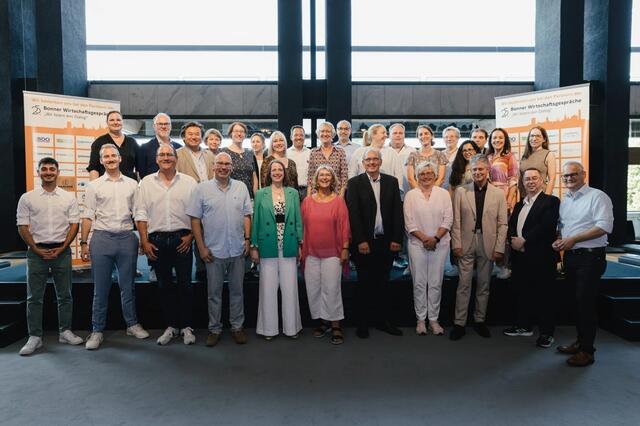 Das Team der Wirtschaftsförderung Bonn. | Foto: Nadine Saupper