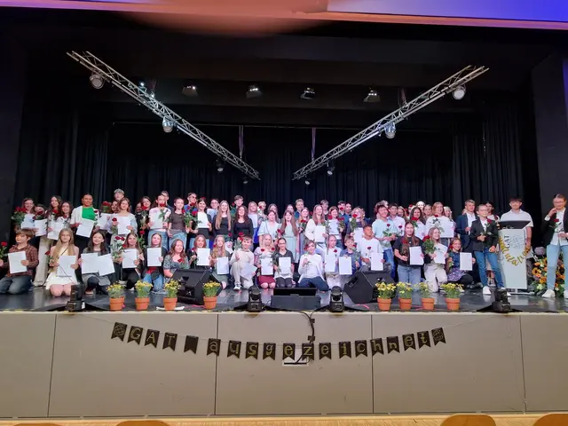Alle Preisträgerinnen und Preisträger. | Foto: Gymnasiums Zum Altenforst