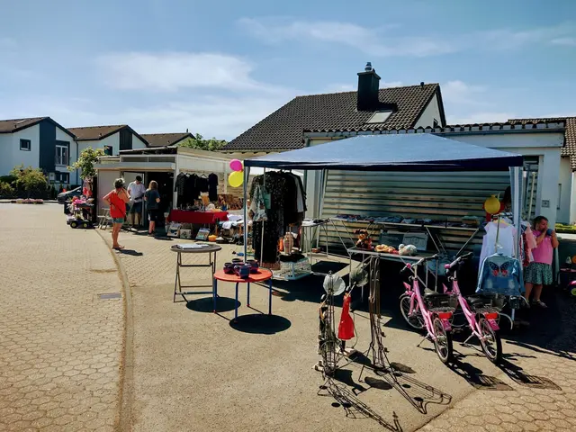 Garagenflohmarkt in der Carlo-Schmid-Straße.  | Foto: Veranstalter