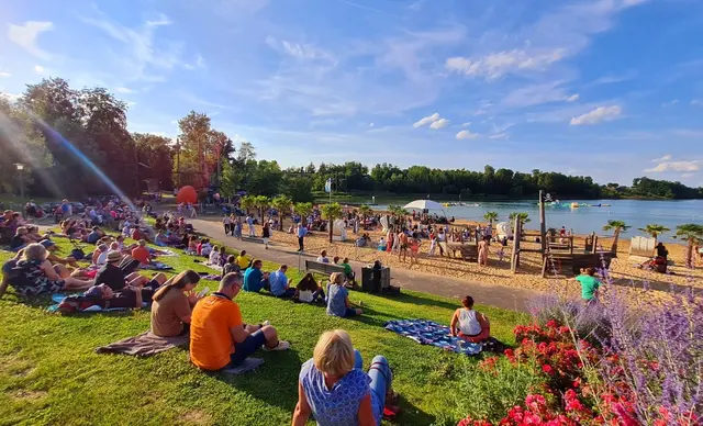 Im Rahmen der Konzertreihe „Strandkultur“ gibt es insgesamt vier Konzerte während der Sommerferien.         | Foto: Seepark Zülpich