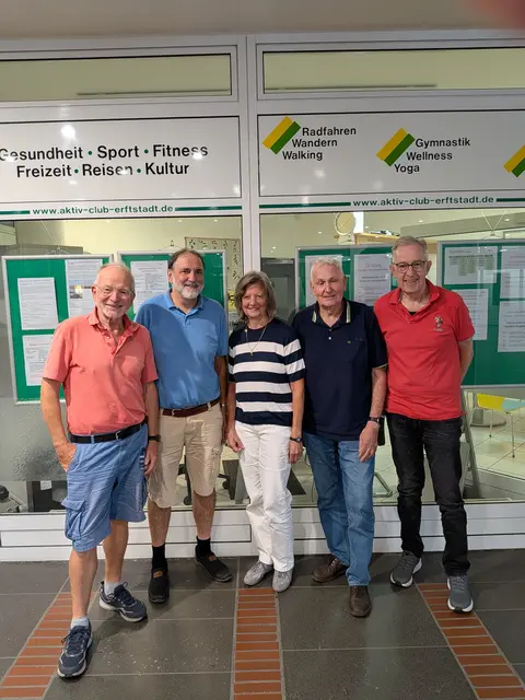 Michael Koch, Norbert Steinhoff, Gisela Heß, Hans Wallenthal und Jürgen Konrad (v. li.) bilden den neuen Vorstand. | Foto: Jürgen Konrad