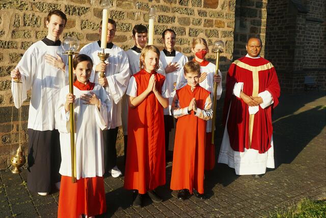 Die Rosbacher Ministranten suchen immer neue Mitglieder. 
                                                                                          | Foto: Pfarrgemeinde