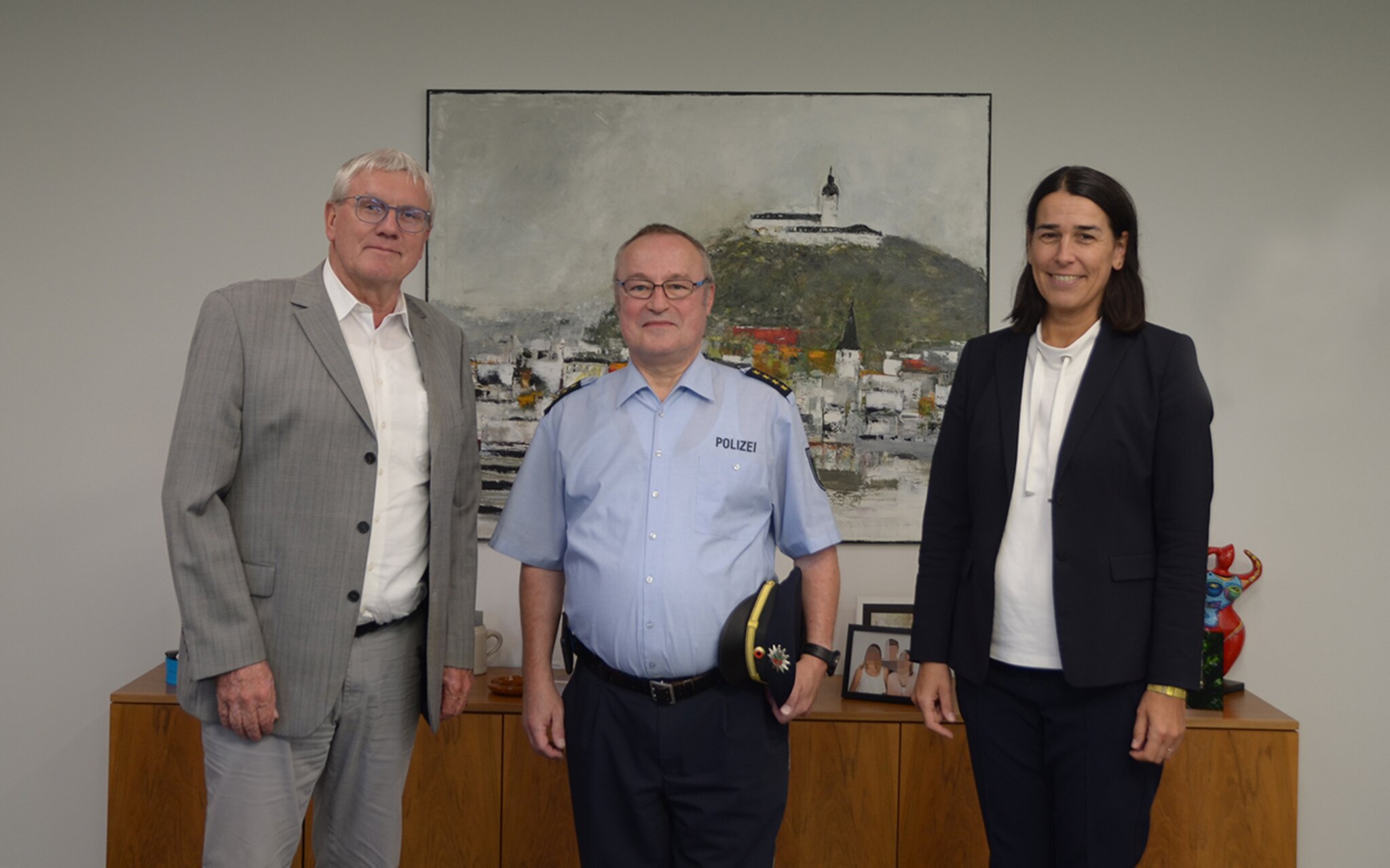 Landrat begrüßt neuen Leiter Andreas Piastowski leitet nun die Polizei im Kreis RheinSieg