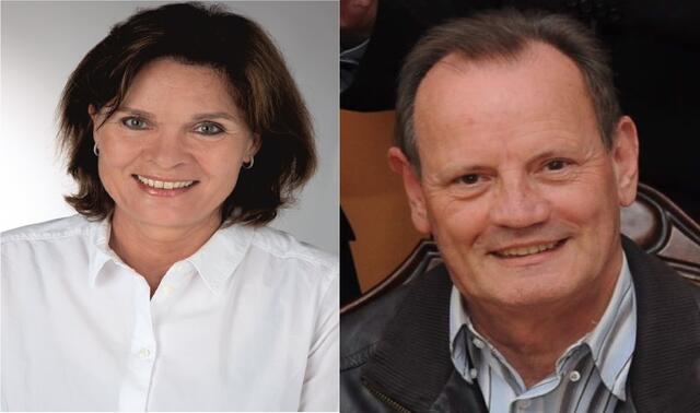 Ulrike Nasse-Meyfarth und Paul Falk. | Foto: Christine Loether-Trewer und Helga Niekammer 