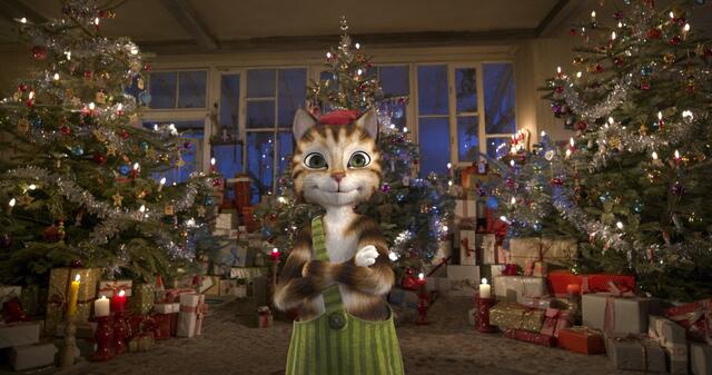 „Pettersson & Findus - Das schönste Weihnachten überhaupt" wurde jetzt im Lindentheater Frechen gezeigt.
