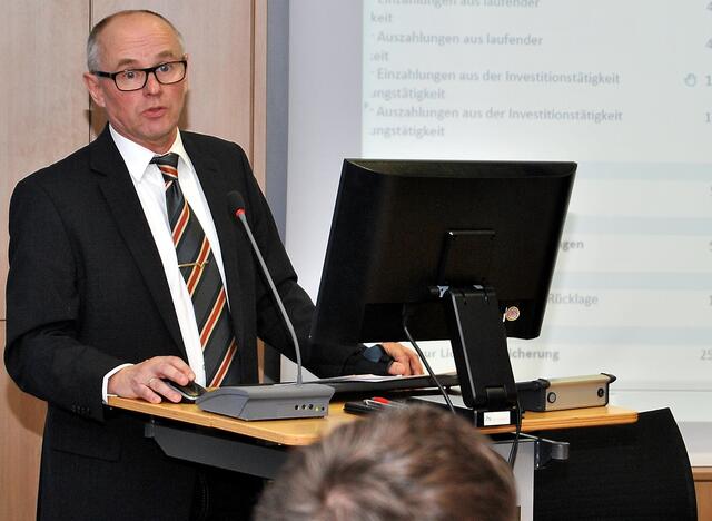 Wurde für sein „solides, informatives und seriöses Zahlenwerk“ gelobt: Kämmerer Ralf Claßen. | Foto: Renate Hotse/pp/Agentur ProfiPress