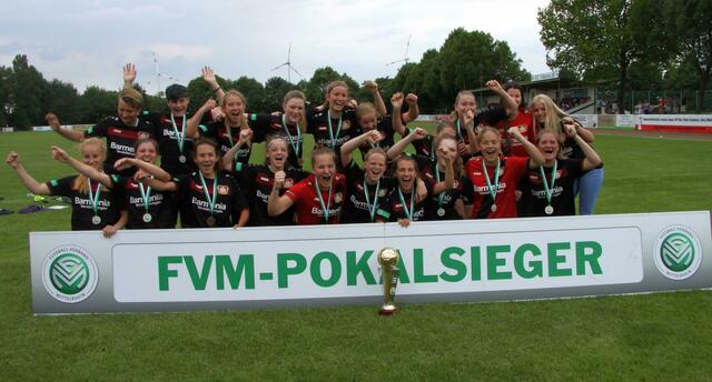 B-Juniorinnen von Bayer 04 Leverkusen. | Foto: FVM