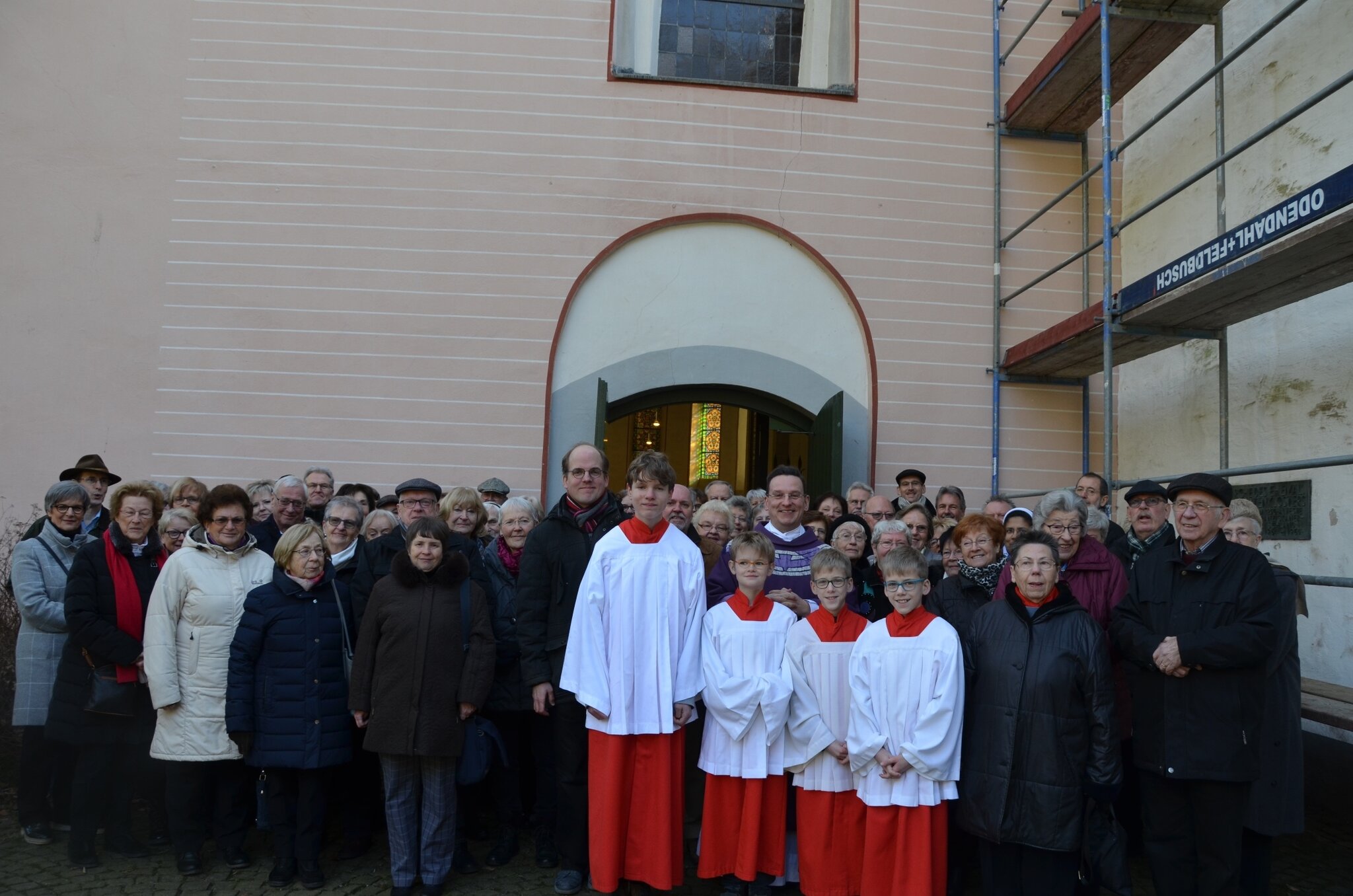 Wegen Renovierung geschlossen Schließmesse in St. Antonius Siegburg