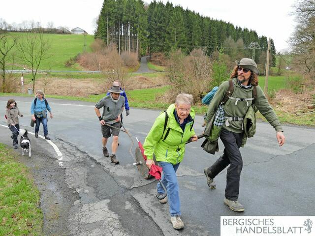Steil geht´s hinauf nach Thier. | Foto: Ute Roggendorf
