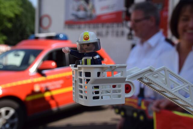Kindgerecht sollen Kinder im Grundschulalter an die Aufgaben der Feuerwehr herangeführt werden. | Foto: Frank Engel-Strebel