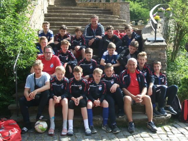 Viel Fußball, aber auch Freizeit und Regeneration standen auf dem Programm der Windecker C-Jugend.