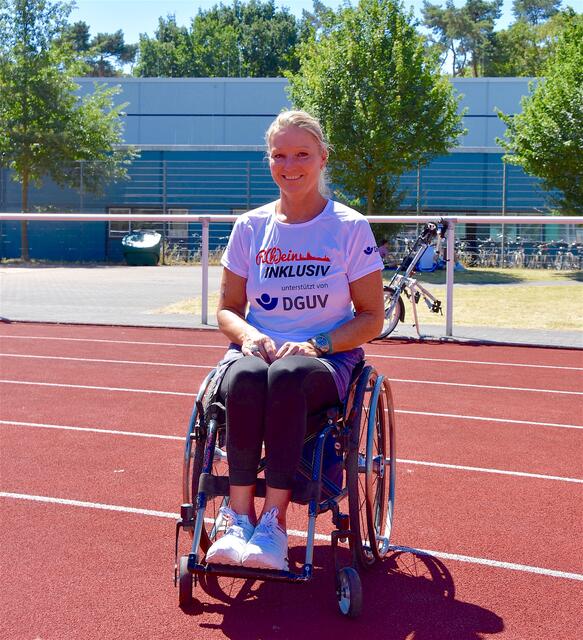 Kirsten Bruhn wird mit einem Handbike mitmachen, auch wenn sie von Haus aus Schwimmerin ist. | Foto: tau