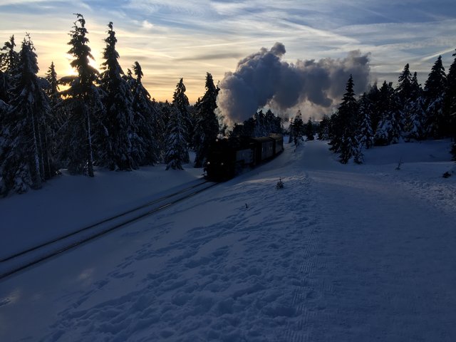 Auf dem Weg zum Brocken