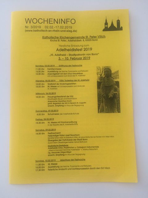 Wocheninfo: Festprogramm | Foto: privat